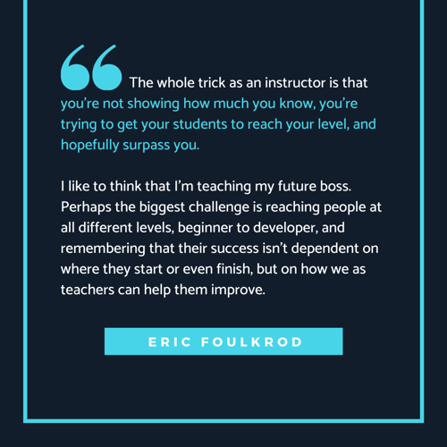 Divergence Academy _ Eric Foulkrod _ on teaching