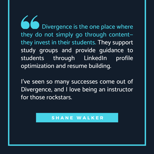 Divergence Academy _ Shane Walker _ investing in students